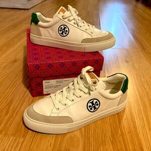 Tory Burch Color Block Logo Sneakers